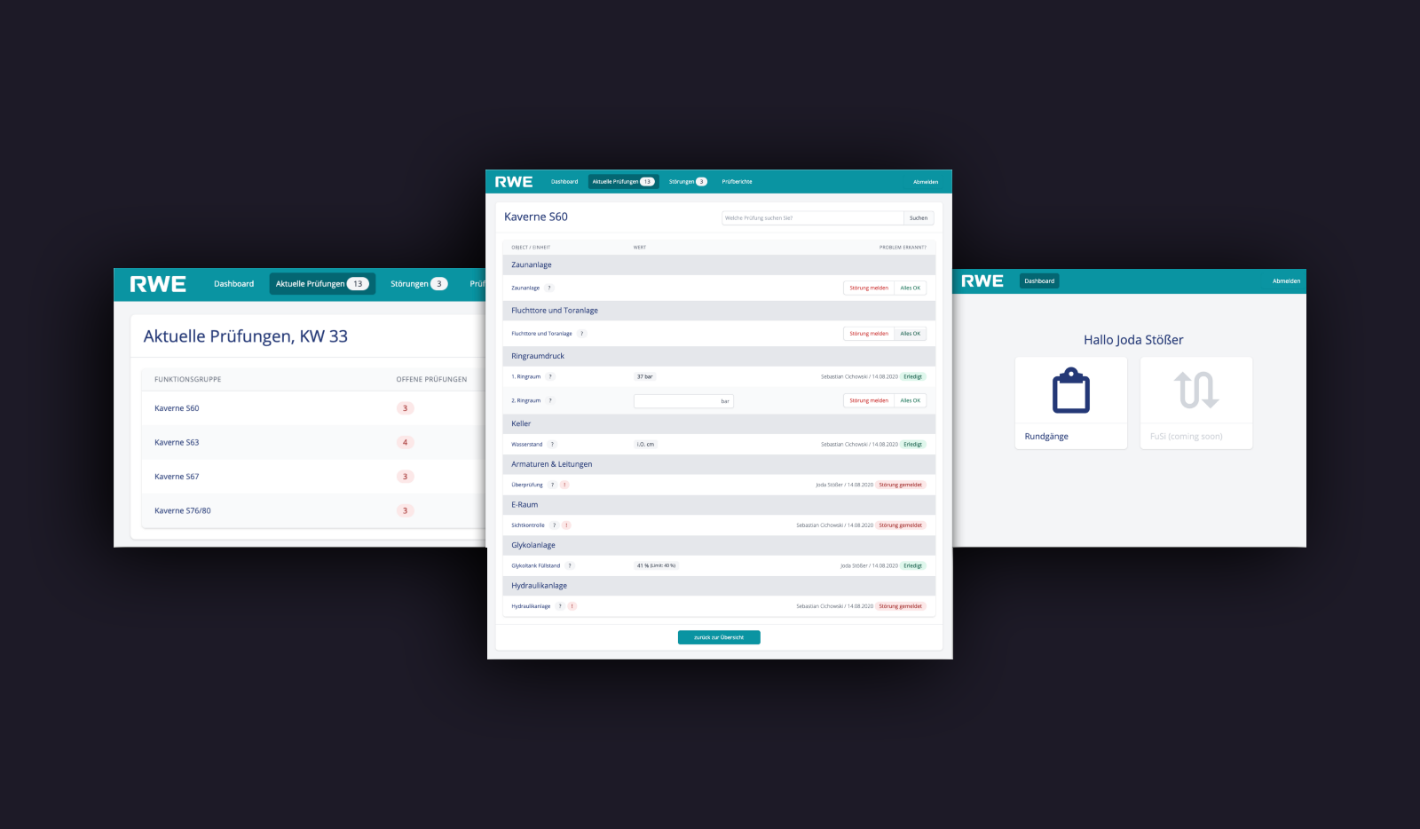 YAY! Digital entwickelt für RWE eine Web-Applikation für digitale QM Prozesse